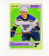 2022-23 UD O-Pee-Chee Hockey Pavel Buchnevich #408 Retro St. Louis Blues