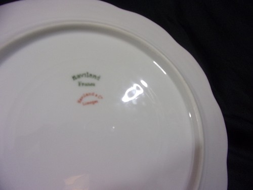Haviland Co Limoges France Scalloped Double Gold 3 pc Cup-Saucer & 8.5" Plate - Picture 20 of 21
