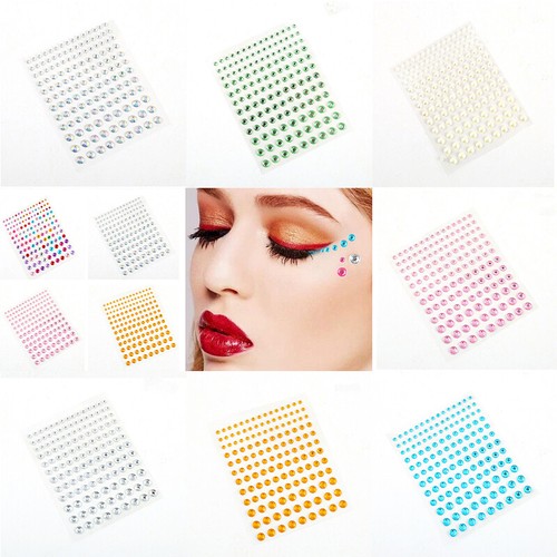 3D Diamond Eyeshadow Stickers Face Jewelry Face Tattoo Beauty DIY Nail Sticker ⭐ - Picture 3 of 19