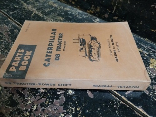 CAT Caterpillar D8 Tractor Parts Book - Picture 4 of 4