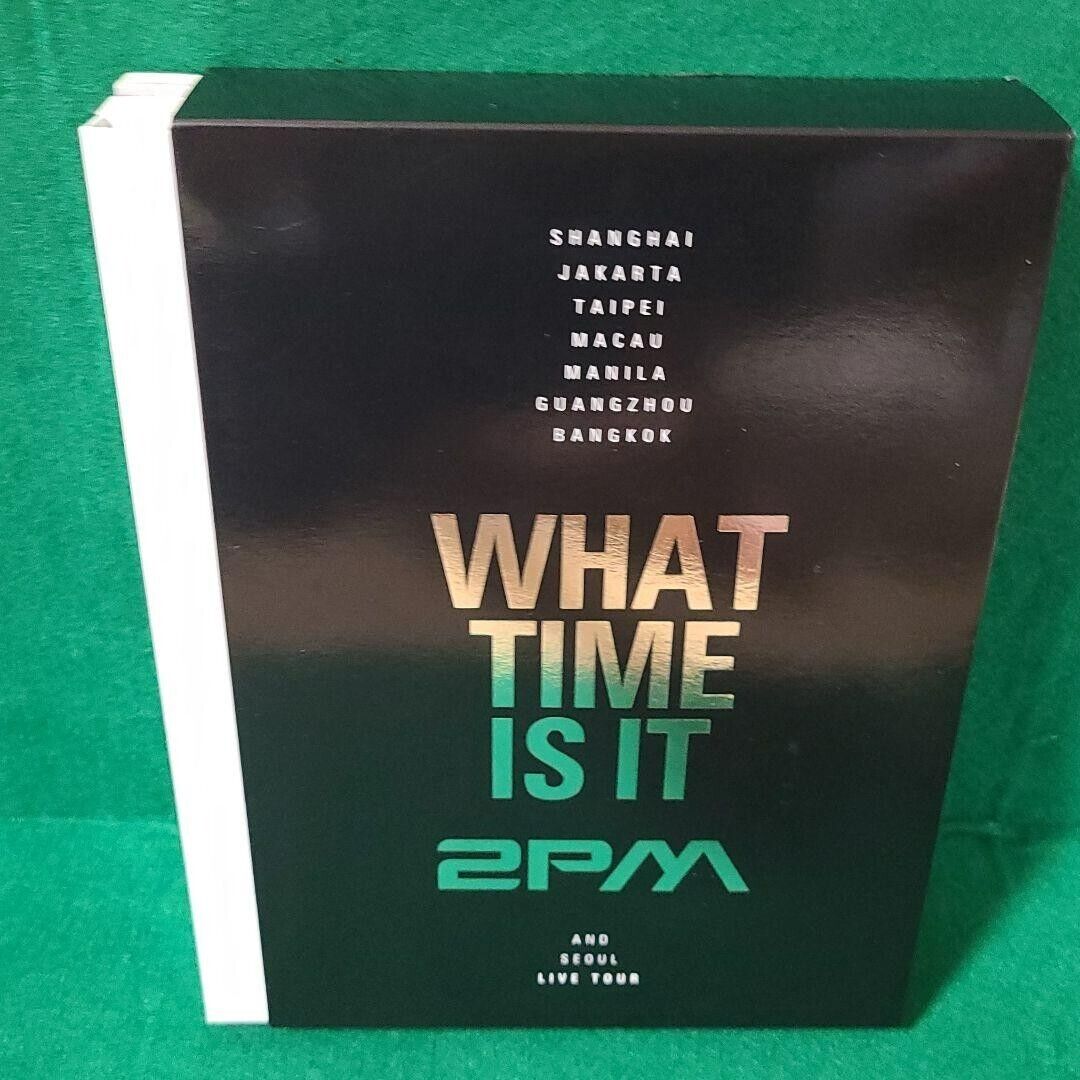 2PM2PM   WHAT  TIME IS IT ASIA TOUR  DVD