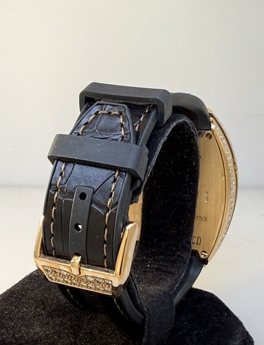 Reloj para hombre Franck Muller Vanguard clásico cronógrafo oro rosa y diamantes - Imagen 7 de 9