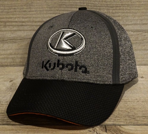 Kubota Black \u0026 Grey FlexFit Mens Medium 