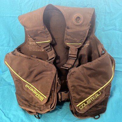 US Divers Cousteau Size Medium Bouyancy Compensation Vest Aqua-Lung