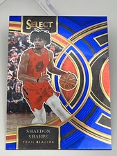 2023-24 Panini Select Basketball Premier Card #186 Shaedon Sharpe
