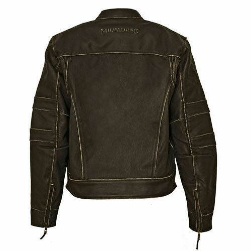 Milwaukee Ladies Crazy Horse Leather 