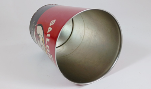 Sailor Jerry Spiced Rum 13 1/2 oz. Metal Cup with Pinup Girl. 2017. - Picture 4 of 5