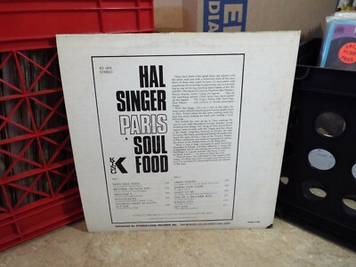 Paris Soul Food Hal Singer Soul Food PROMO King LP VINYL ALBUM | eBay
