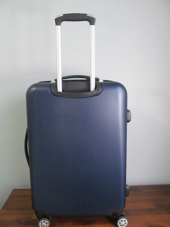 Equipaje de mano Samsonite azul marino 22" giratorio con detalles de sillín británico-nuevo con etiquetas Foto 2 de 4