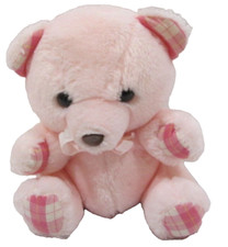 Pink Teddy Bear 9" Tall