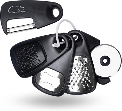 Kitchen Gadgets Set 5 Pieces, Space Saving Cooking Tools Kitchen Accessories - F