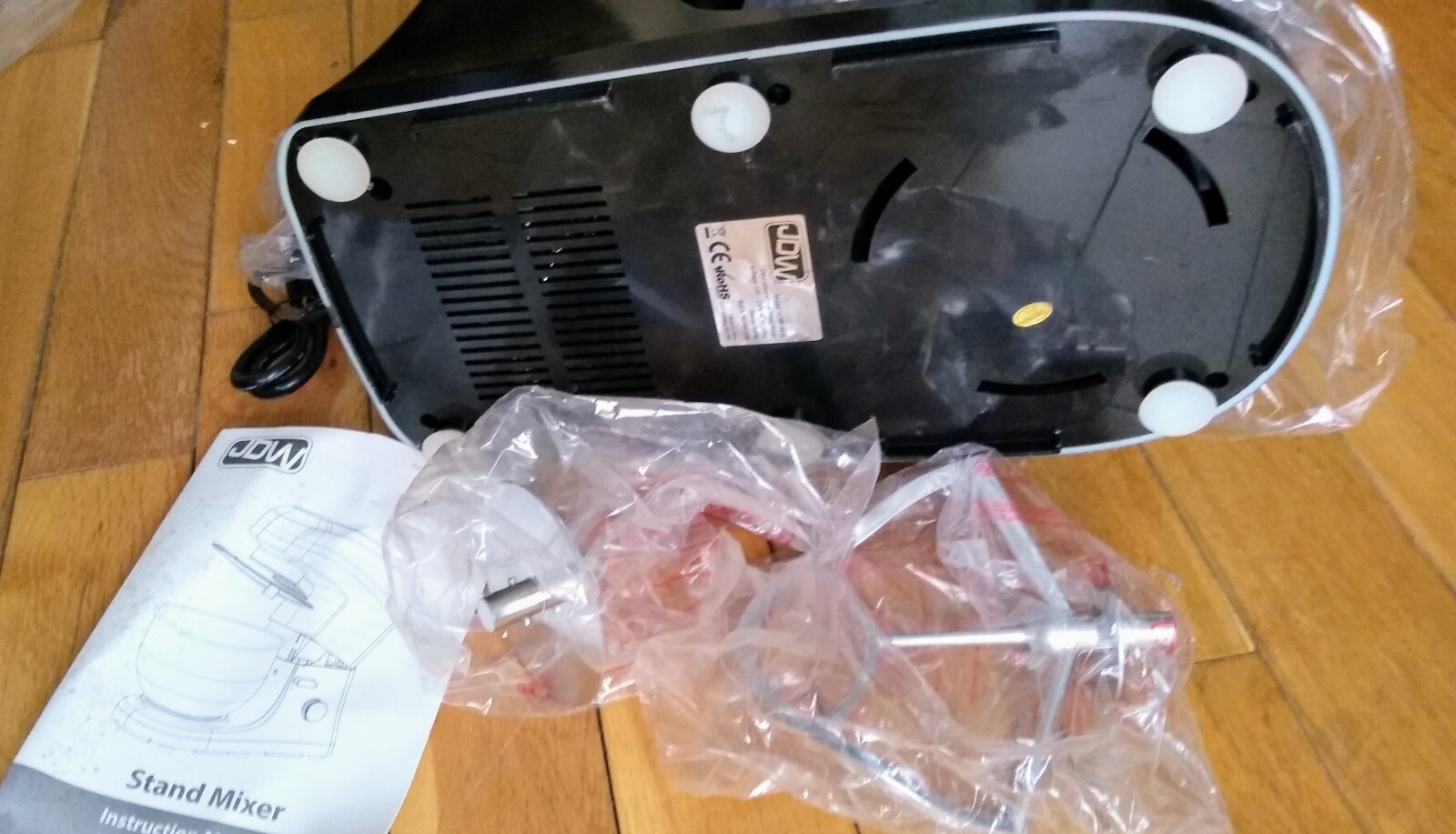 JDW Stand Mixer, 5 Litres Food Electric Kitchen Mixer with Accessories