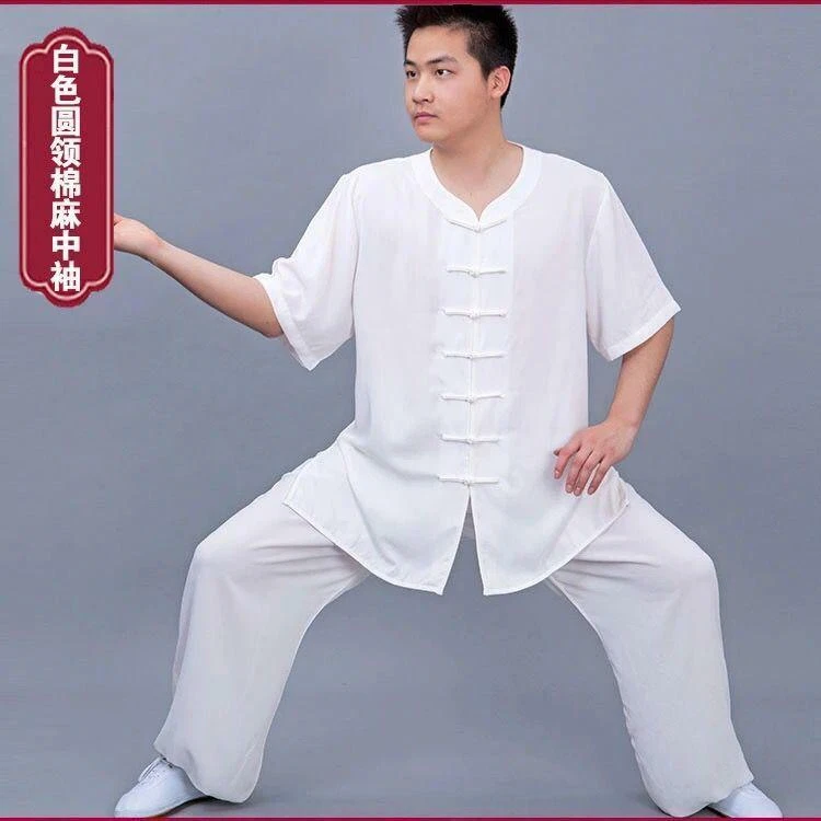 Ropa China Tai Chi Uniformes Kung Fu Wushu Artes Marciales Traje Adultos Unisex Foto 2 de 4