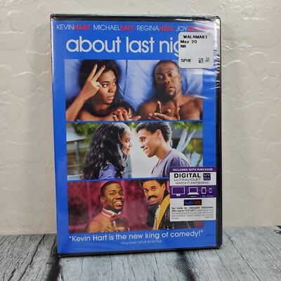 About Last Night DVD 2014 Wide Screen Edition Kevin Hart New And Sealed