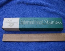 International Stainless TRADEWINDS Stainless 6 Pc PLACE SETTING-Unused in Box