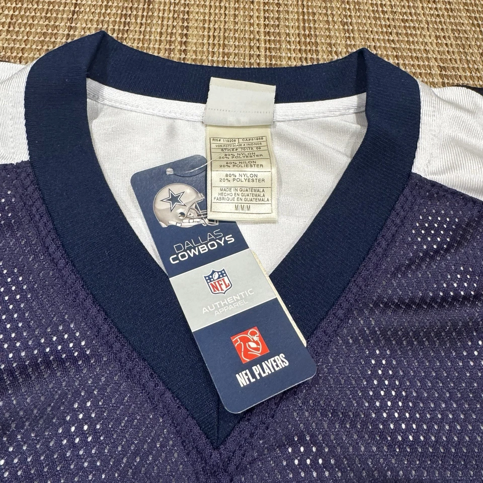 Nueva con etiquetas Camiseta Reebok Gridiron Throwbacks NFL Dallas Cowboys Jason Witten Auténtica Foto 2 de 4