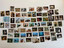 PANINI STICKERS BIG LOT: Animals of the World 75 STICKERS! 1989 Beauties!