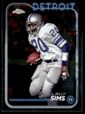 2024 Topps Chrome Billy Sims Detroit Lions #70