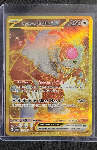 Bloodmoon Ursaluna ex 222/167 Sv06: Twilight Masquerade Holo