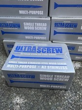 The Outdoor Ultra Screw A2 Stainless Steel Single Thread Wood 5 X 90mm 100