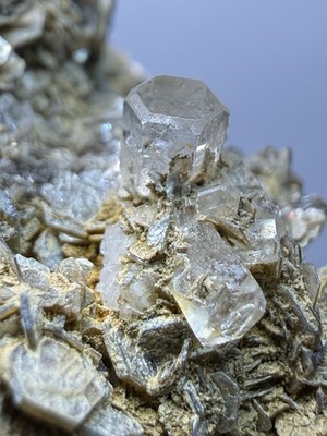 Pink Apatite on Matrix | Collector Mineral Specimen from Pakistan