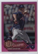 2023 Topps Chrome Update Rookie Debut Pink Refractor Jared Shuster #USC202 1pr8