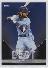 2022 Topps X Wander Franco Best & Brightest Dark Blue 52/75 Bo Bichette #9 0m4q