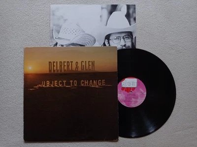 LP 33T DELBERT & GLEN "Subject To Change" CLEAN CN 602 USA 1973 VG++ ^ - Photo 1/4