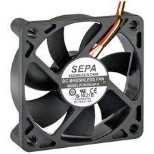 SEPA 1111742 PLB60B24FSE31A Axial Fan 24 V/DC 27.6 m /h L x W x H 60
