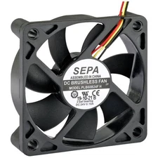 SEPA 1111742 PLB60B24FSE31A Axial Fan 24 V/DC 27.6 m³/h (L x W x H) 60