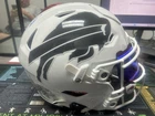 JOSH ALLEN SIGNED BUFFALO BILLS STS SPEEDFLEX *VISOR* AUTHENTIC HELMET BECKETT
