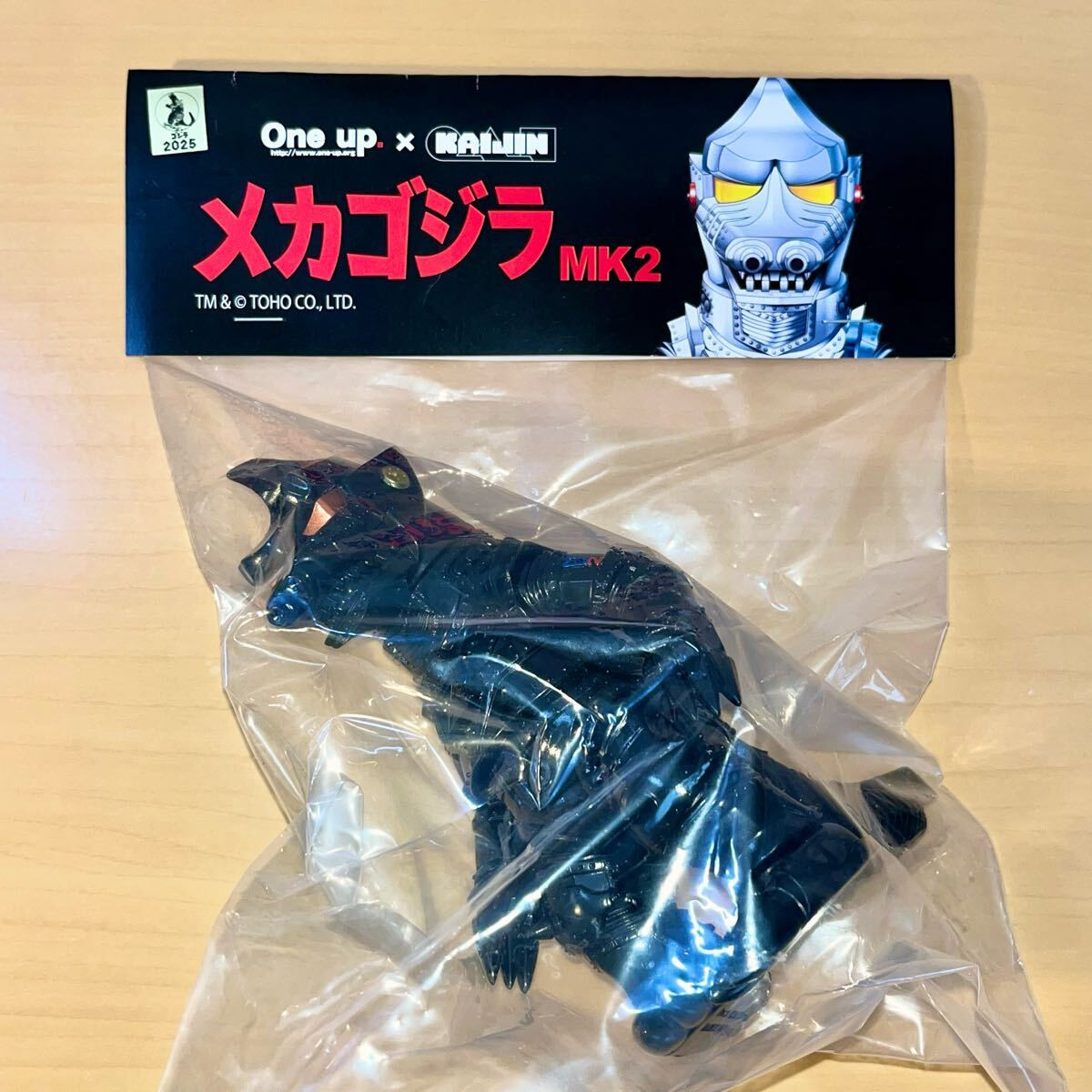 KAIJIN X One up. メカゴジラ MK-2 黒 BLACK ワンフェス 2025 WF KAIJIN X One up. メカゴジラ MK-2 黒 BLACK ワンフェス 2025 WF