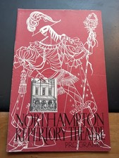 1959 Flowering Cherry Programme Northampton Repertory Theatre Vintage Playbill