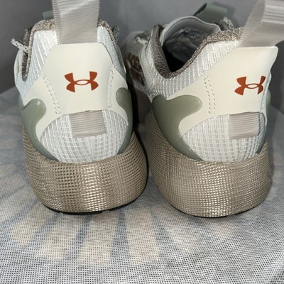 NWB-UNDER ARMOUR HOVR MEGA 2 MVMNT/WHITE-BROWN/ UNISEX SHOES/SIZE M 10.5 - W 12 NWB-UNDER ARMOUR HOVR MEGA 2 MVMNT/WHITE-BROWN/ UNISEX SHOES  main image 4