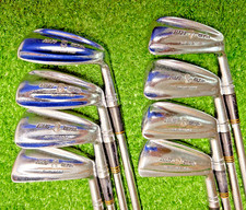 Walter Hagen HAIG ULTRA Countour Sole Fluid Feel 3-PW Set / NEW GRIPS /sa6886