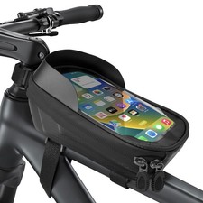 Fahrradtasche Rahmen 1.25L Wasserdicht Handytasche bis 6.8" Touchscreen MTB