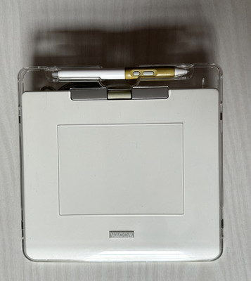 Angebotsbeschreibung - Wacom Graphire4 CTE-440 weiß Grafiktablett mit Stift