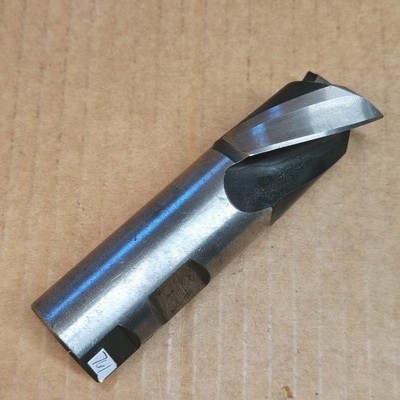 1-1/4'' 2 Flute, Finishing End Mill, CUTTER, 1'' Shank, 4'' OAL, WELDON