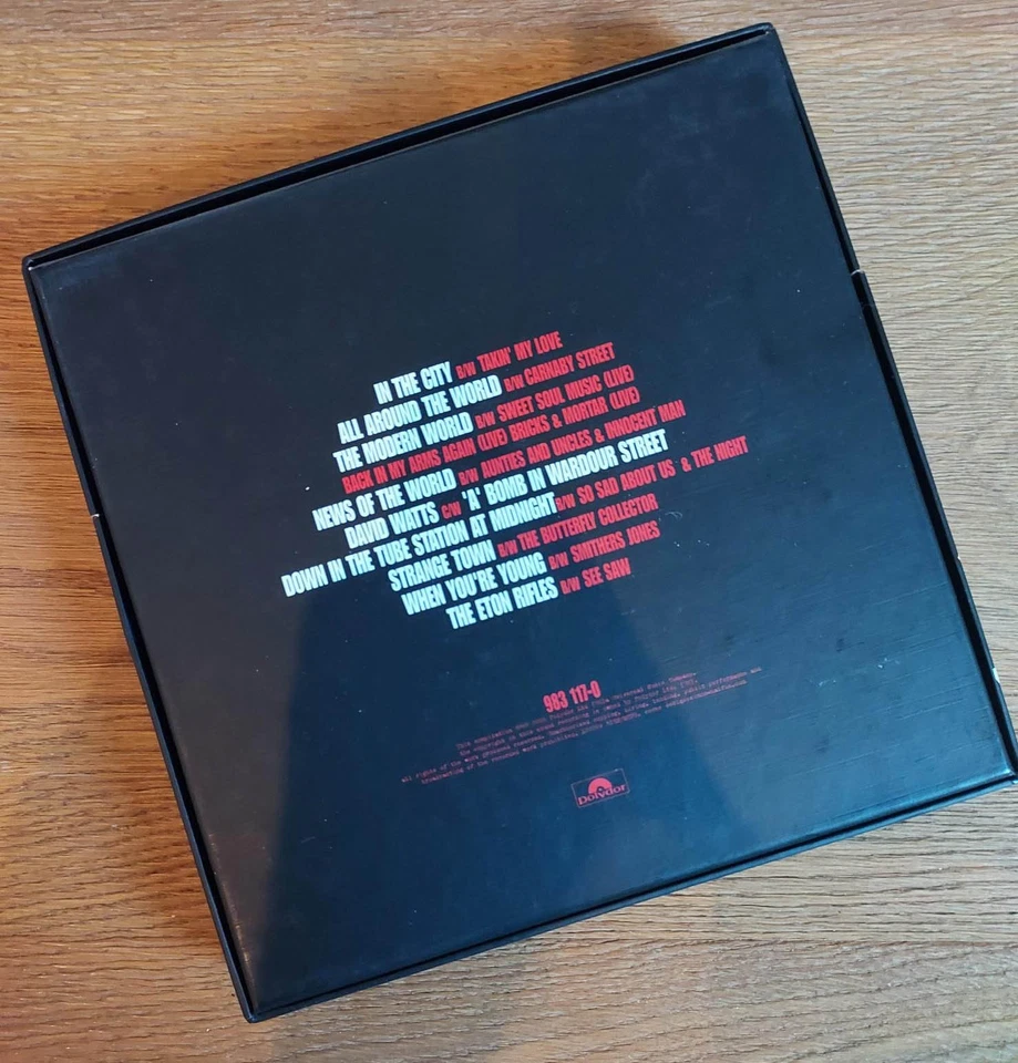 THE JAM 'The Singles 1977-79' 2006 9x7" Box set (limited) PUNK - Bild 2 von 3