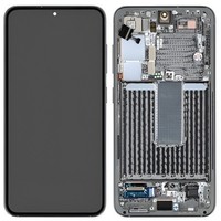 100% Original Samsung Galaxy S23 S911B Display Bildschirm Rahmen GrüN