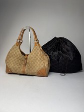 Vintage Gucci Jackie 1961 monogram Bag Brige ...