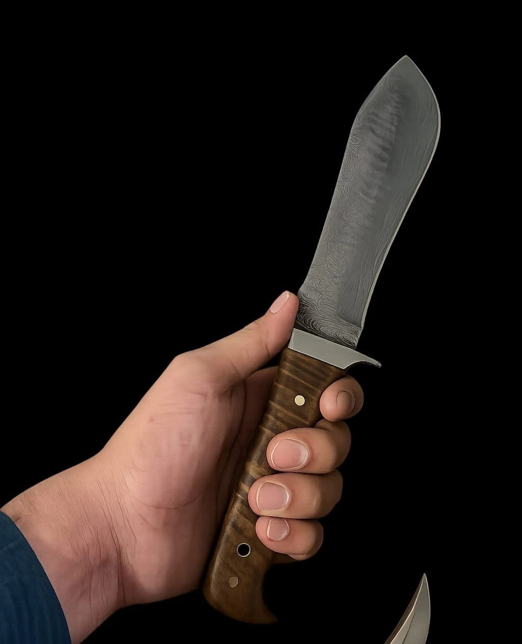 Copia Coltello da caccia Puma Hunter fatto a mano in acciaio damascato