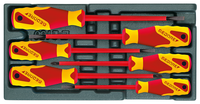 Gedore 1500 ES-VDE 2170 PZ Vde-Schraubendreher-Satz In 1/3 Es-Modul