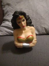 Wonder Woman Bust Bank   DC Comics   Monogram Direct   Original Stopper