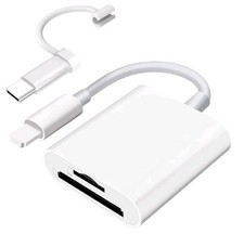 SD Card Reader for iPhone iPad Camera with US...