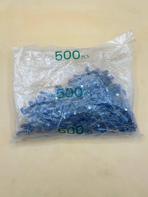 Lot of 500 pcs new Blue Radial Electrolytic Capacitors Electronic Components RE