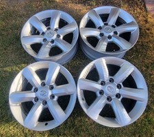 (4) 2010-2021 Lexus GX460 18" FACTORY OEM SPOKE SILVER ALLOY WHEELS RIMS W/CAPS
