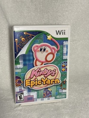 Kirby's Epic Yarn (Nintendo Wii, 2010) Tested And Working.