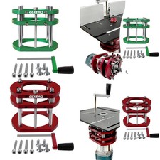 Système de levage de table défonceuse pour machine à graver et fraiseuse