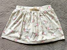 OshKosh B'gosh Girl's Skort 7 Elastic Waist Unicorn Gray Skort